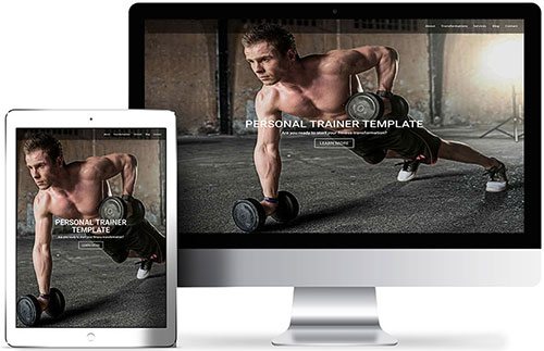 FitPro Site Personal Trainer Fitness Website Template
